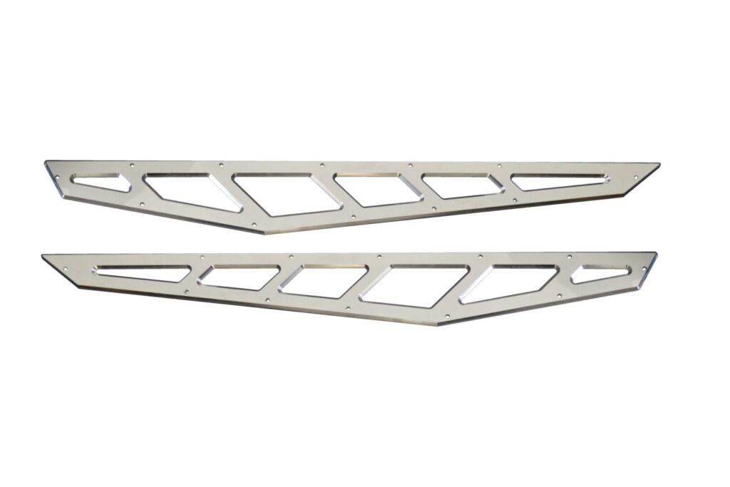 McGaughy's Traction Bar Billet Face Plates For 2003-2010 Dodge Ram 3500 51323