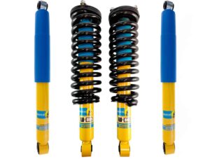 Bilstein 4600 Assembled Coilovers with OE Replacement Springs and Rear Shocks for 2005-2021 Nissan Frontier