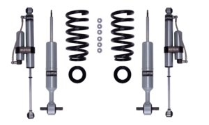 Bilstein B8 6112 1.0-3.5 Front and B8 5160 0-1 Rear Lift Kit for 2019-2022 Chevrolet Silverado 1500 2WD-4WD