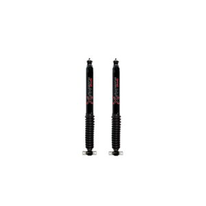 Skyjacker 1-2.5 Front Black Max Shocks with Black Boot for 2002-2008 Dodge Ram 1500 2WD