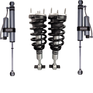 Bilstein 6112 Front 0.3-2.5" Assembled Coilovers with Rear Reservoir Shocks for 2019-2023 Chevy/GMC Sierra Silverado 1500 2WD/4WD