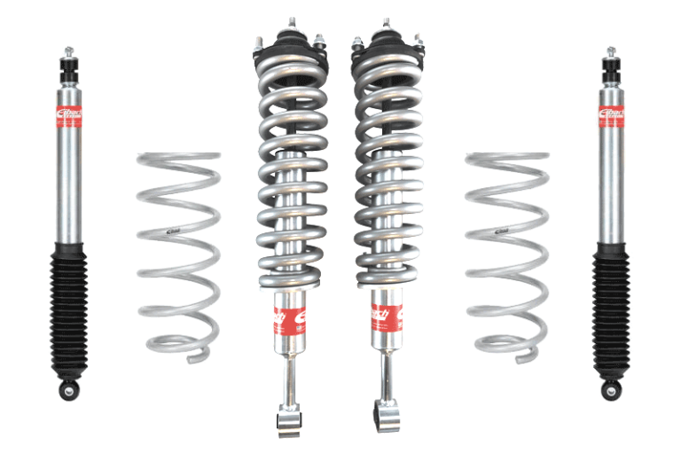 Eibach 2.75" Front 1" Rear Pro Truck Assembled Coilovers Lift Kit for 20102023 Toyota 4Runner