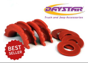 Daystar D-Ring Isolator and Washers Red KU70057RE