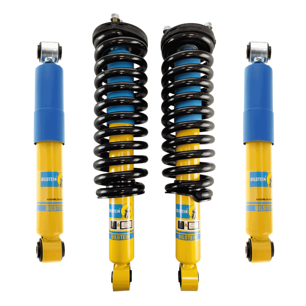 Bilstein 4600 Assembled Coilovers with OE Replacement Springs, Rear