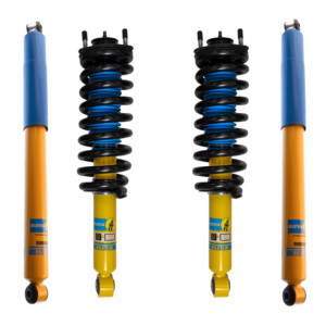 Bilstein 4600 Front Assembled Coilovers with OE Replacement Coils and Rear Shocks for 2015-2022 Chevy Colorado