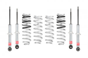 Eibach Pro-Truck Stage 1 0.8-2.8 Front and 0.6-2.4 Rear Lift Shocks for 2021-2023 Ford Bronco Outer Banks 4-Door 4WDEibach Pro-Truck Stage 1 0.8-2.8 Front and 0.6-2.4 Rear Lift Shocks for 2021-2023 Ford Bronco Outer Banks 4-Door 4WD