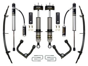 ICON Stage 3 EXP 1-2 Tubular Lift Kit for 2005-2022 Toyota Tacoma 2WD-4WD