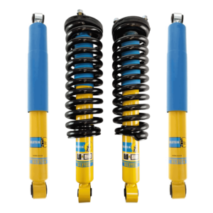 Bilstein 4600 Assembled Coilovers with OE Replacement Springs and Rear Shocks for 2005-2015 Nissan Xterra