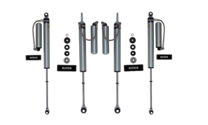 Bilstein B8 5160 4-6 Front and 0-3 Rear Lift Shocks for 2017-2022 Ford F-350 Super Duty 2WD-4WD