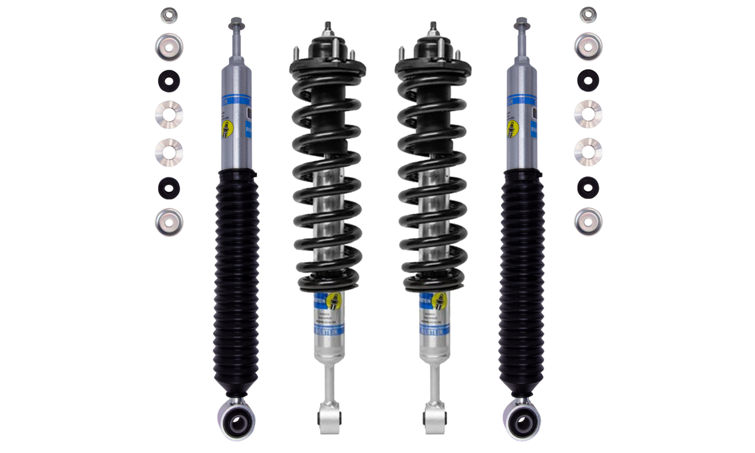 Bilstein/OME 2.5" Lift 5100 Assembled Coilovers and 02" Rear Lift