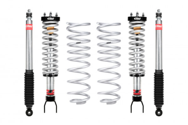 Eibach Pro-Truck Stage 2 0-3.2 Front Coilovers and 1.0 Rear Shocks with Pro-Lift-Kit Springs for 2019-2023 Ram 1500 Crew Cab 5.7L HEMI V8 4WD