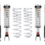 Eibach Pro-Truck Stage 2 0-3.2 Front Coilovers and 3.0 Rear Shocks with Pro-Lift-Kit Springs for 2019-2023 Ram REBEL Crew Cab