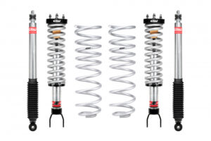 Eibach Pro-Truck Stage 2 0-3.2 Front Coilovers and 3.0 Rear Shocks with Pro-Lift-Kit Springs for 2019-2023 Ram REBEL Crew Cab