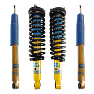 Bilstein 4600 Assembled Coilovers with OE Replacement Springs and Bilstein 4600 Rear Shocks for 2007-2021 Toyota Tundra