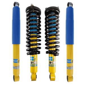 Bilstein 4600 Assembled Coilovers with OE Replacement Springs and Rear Shocks for 2009-2012 Suzuki Equator