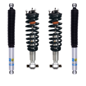 Bilstein 6112 0-2.5 Assembled Front Lift Coilovers with 0-1" Rear 5100 Shocks for 2019-2022 Ford Ranger 4WD/2WD