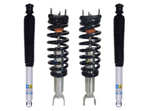 Bilstein 6112 0.6-2.6" Front Lift Assembled Coilovers with Rear 5100 Shocks for 2019-2023 Ram 1500 2WD/4WD