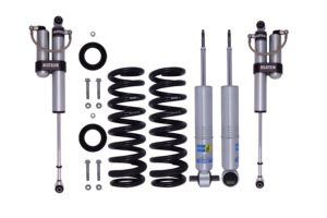 Bilstein 6112 0.7-2.9 Front and B8 5160 0-2 Rear Lift Shocks for 2019-2022 Ford Ranger 2WD