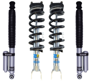Bilstein B8 5100 0-2.6" Front Lift Adjustable Coilovers with Rear Reservoir Shocks for 2019-2023 Ram 1500 New Body