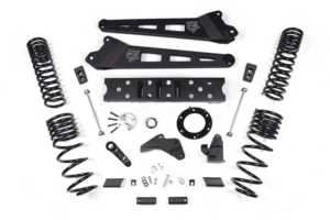ZONE 6.5" Radius Arm Lift Kit with 4.5" Rear Coils for 2019-2022 Ram 2500 Diesel 6-bolt case