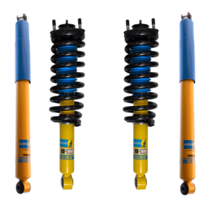 Bilstein 4600 Front Assembled Coilovers with OE Replacement Coils and Rear Shocks for 2015-2022 GMC Canyon