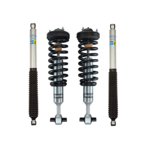 Bilstein 6112 0-2.5 Front Assembled Coilovers and 0-1 Rear Lift Shocks for 2021-2023 Ford F-150 4WD 3.5L or 2.7L