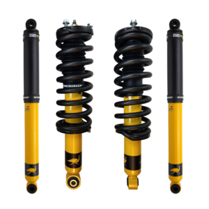 OME 2 Front Lift Coilovers and 2 Rear Lift Nitro+ Shocks For 1998-2004 Toyota Tacoma