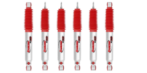Rancho RS90000XL 4 Quad Front, and 1-3 Rear Lift Shocks for 1994-1996 Ford Bronco 4WD
