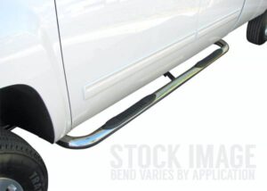 Steelcraft 3" Round Sidebars Stainless Steel Extended Cab S/S 3" Round Sidebars 00-06 Toyota Tundra 4Dr - 230947 