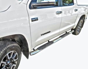Steelcraft 4X Series Sidebars Stainless Steel Toyota Tundra Crew Max 2007-2020 - 40-33127 
