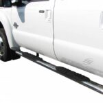Steelcraft 5" Oval Premium Sidebars Stainless Steel for 1999-2016 Ford Super Duty Crew Cab - 412469P 
