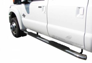 Steelcraft 5" Oval Premium Sidebars Stainless Steel for 1999-2016 Ford Super Duty Crew Cab - 412469P 
