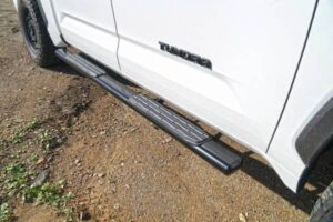 Steelcraft 5" Oval Sidebars Black Toyota Tundra Crew Max 22-23 - 433139B 