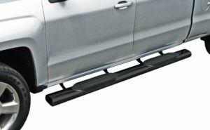 Steelcraft 6" Oval Sidebars Black for 19-22 Ram 1500 Quad Cab - 423806B 