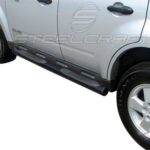 Steelcraft Black 3" Round Sidebars - 01-07 Ford Escape - 211300 