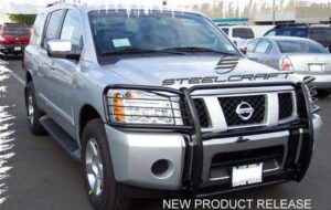 Steelcraft Black Grille Guard for 04-15 Nissan Titan/Armada - 54070 