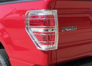 Steelcraft Black Taillight Guards for 09-14 Ford F150 - 31360 