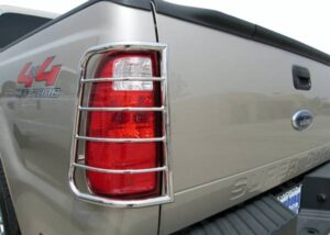 Steelcraft Black Taillight Guards for 99-16 Ford F250/F350 Super Duty - 31320 