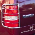 Steelcraft Black Taillight Guards for Ford F150 2004-2008 - 31240 