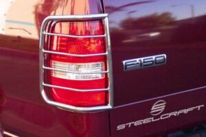 Steelcraft Black Taillight Guards for Ford F150 2004-2008 - 31240 