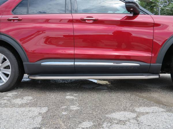 Steelcraft Black with Stainless Steel Trim STX100 Running Boards