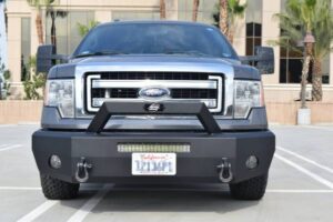 Steelcraft Elevation Bullnose Front Bumper Fine Texture Black 2009-2014 Ford F-150 Fits all models including eco-boost - 70-11360 
