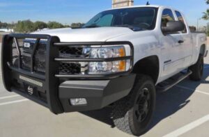 Steelcraft Elevation Front Bumper Fine Texture Black - 2011-2014 Chevy Silverado 2500HD/3500HD - 60-10410 