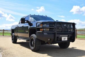 Steelcraft Elevation Front Bumper Fine Texture Black 2015-19 Chevy Silverado 2500/3500HD - 60-10440 