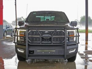 Steelcraft Elevation Front Bumper Fine Texture Black for 21-23 Ford F-150 Eco-boost and Hybrid - 60-11430CC 