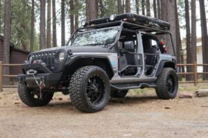 Steelcraft Fine Textured Black Front Doors for Jeep Wrangler JL & Jeep Gladiator 2018-2023 - 92220 