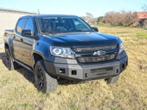 Steelcraft Fortis Front Bumper Fine Texture Black 2015-2020 Chevy Colorado - 71-10450 