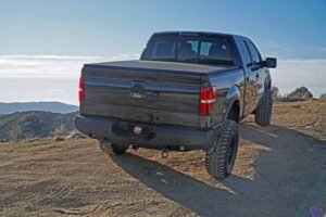Steelcraft Fortis Rear Bumper Fine Texture Black 2006-2014 Ford F-150 - 76-21360 