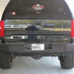 Steelcraft Fortis Rear Bumper Fine Texture Black for 2014-21 Toyota Tundra - 76-23380 