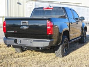 Steelcraft Fortis Rear Bumper Fine Texture Black for 2015-22 Chevy Colorado 2015-22 GMC Canyon - 76-20450 